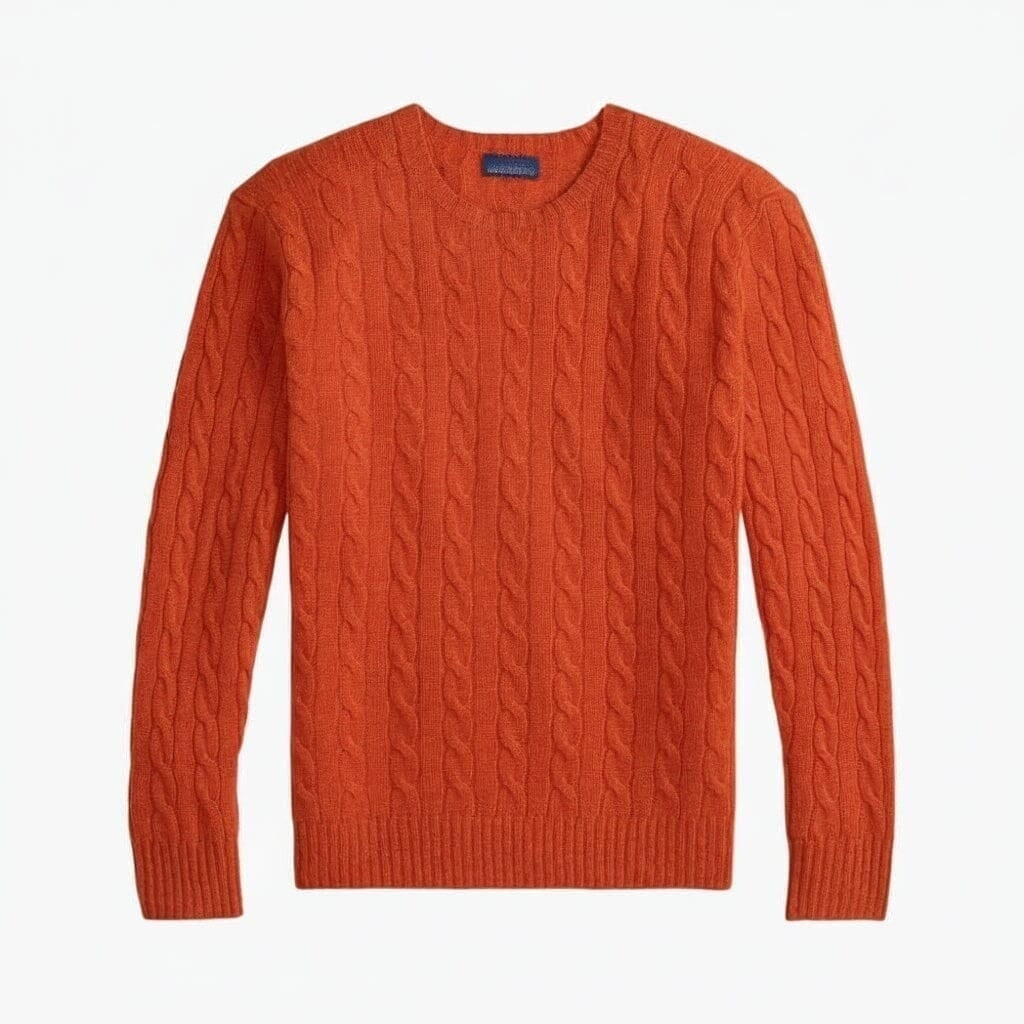 Cable-Knit Wool-Cashmere Jumper