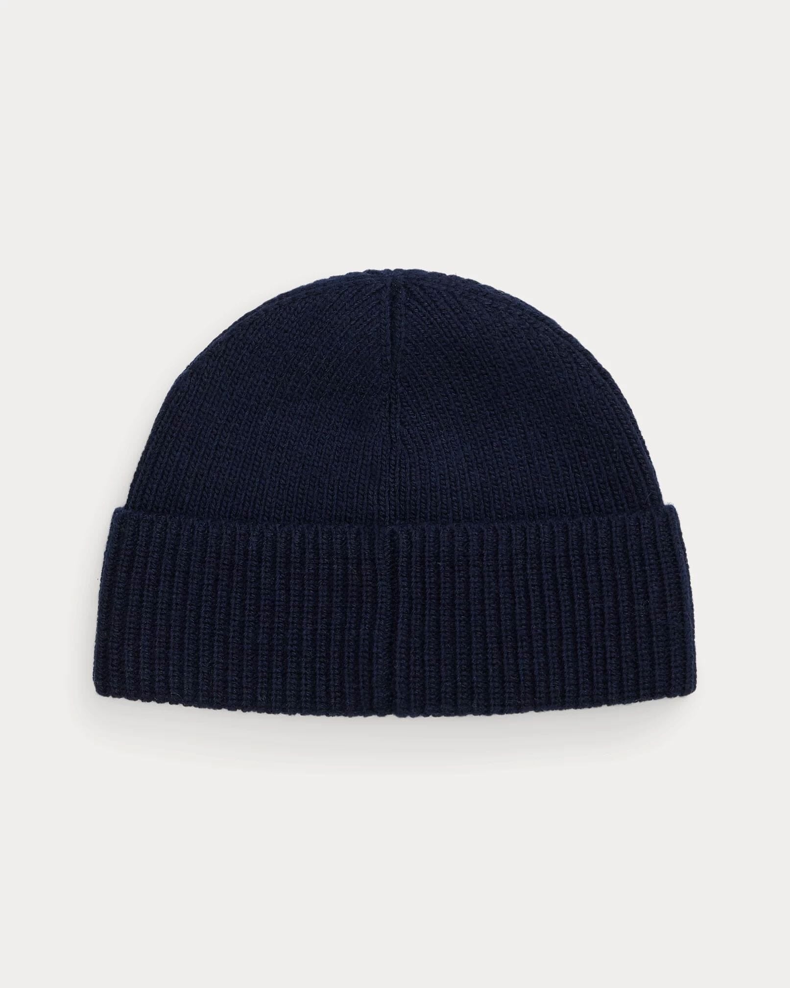 Polo Bear Ribbed Knit Hat
