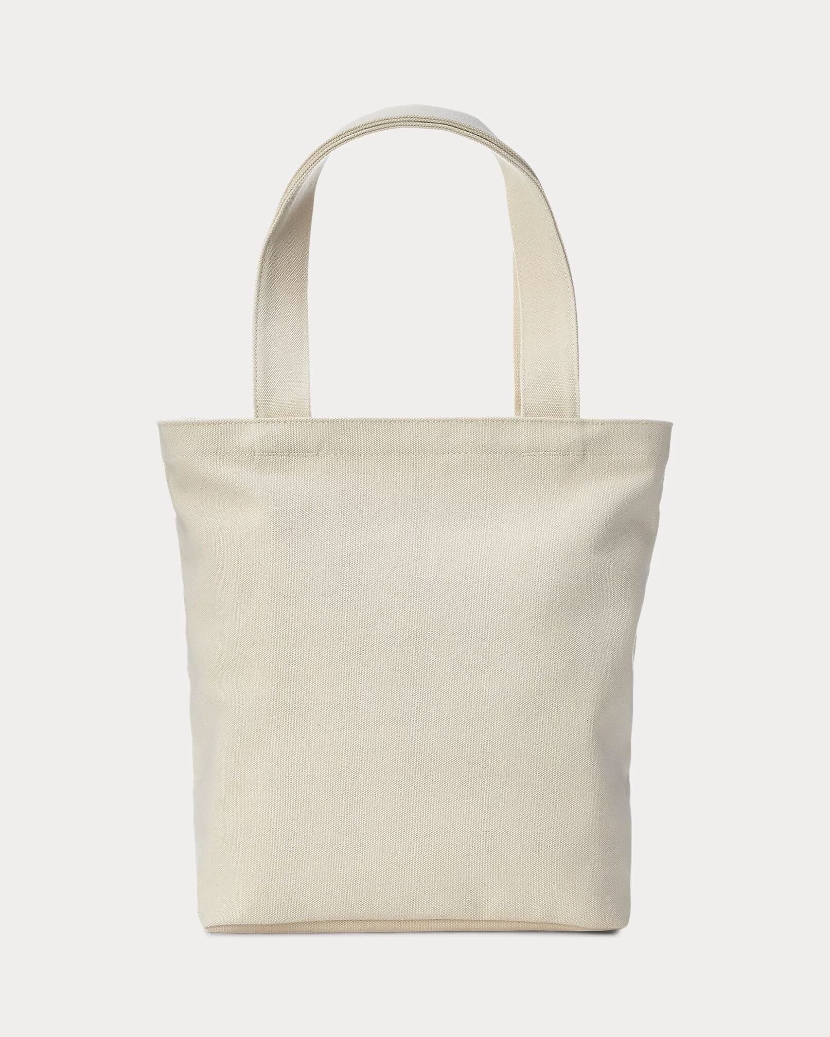 Polo Bear Cotton Canvas Tote