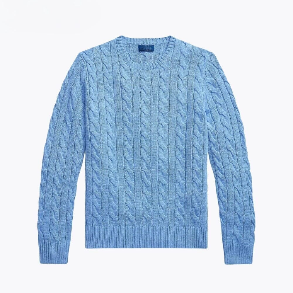 Cable-Knit Cotton Jumper