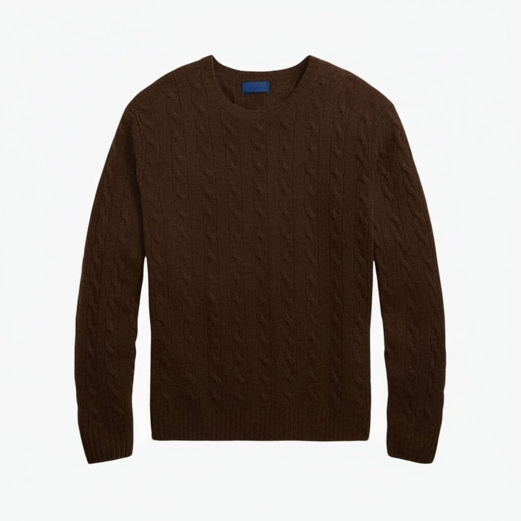Cable-Knit Wool-Cashmere Jumper