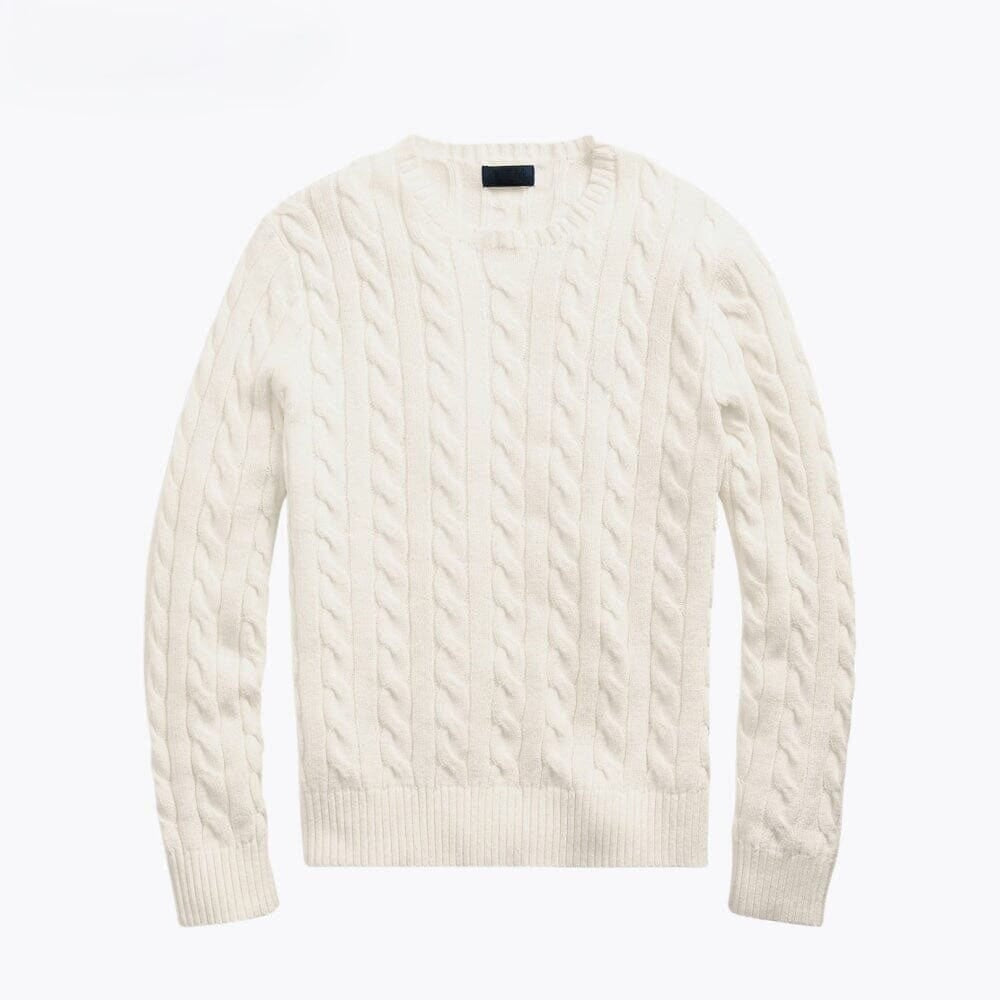 Cable-Knit Cotton Jumper