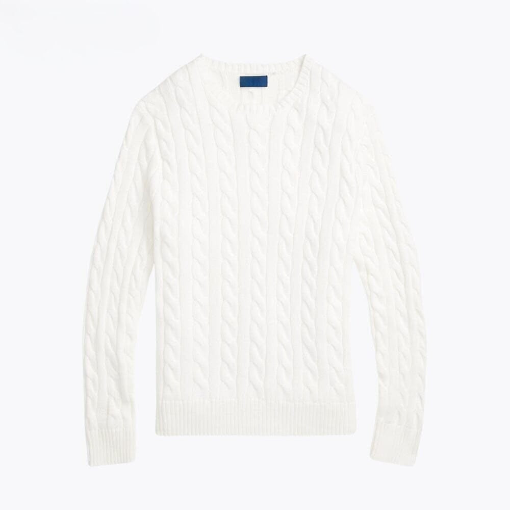 Cable-Knit Cotton Jumper