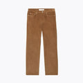 5 Pocket Straight Fit Velour Pants