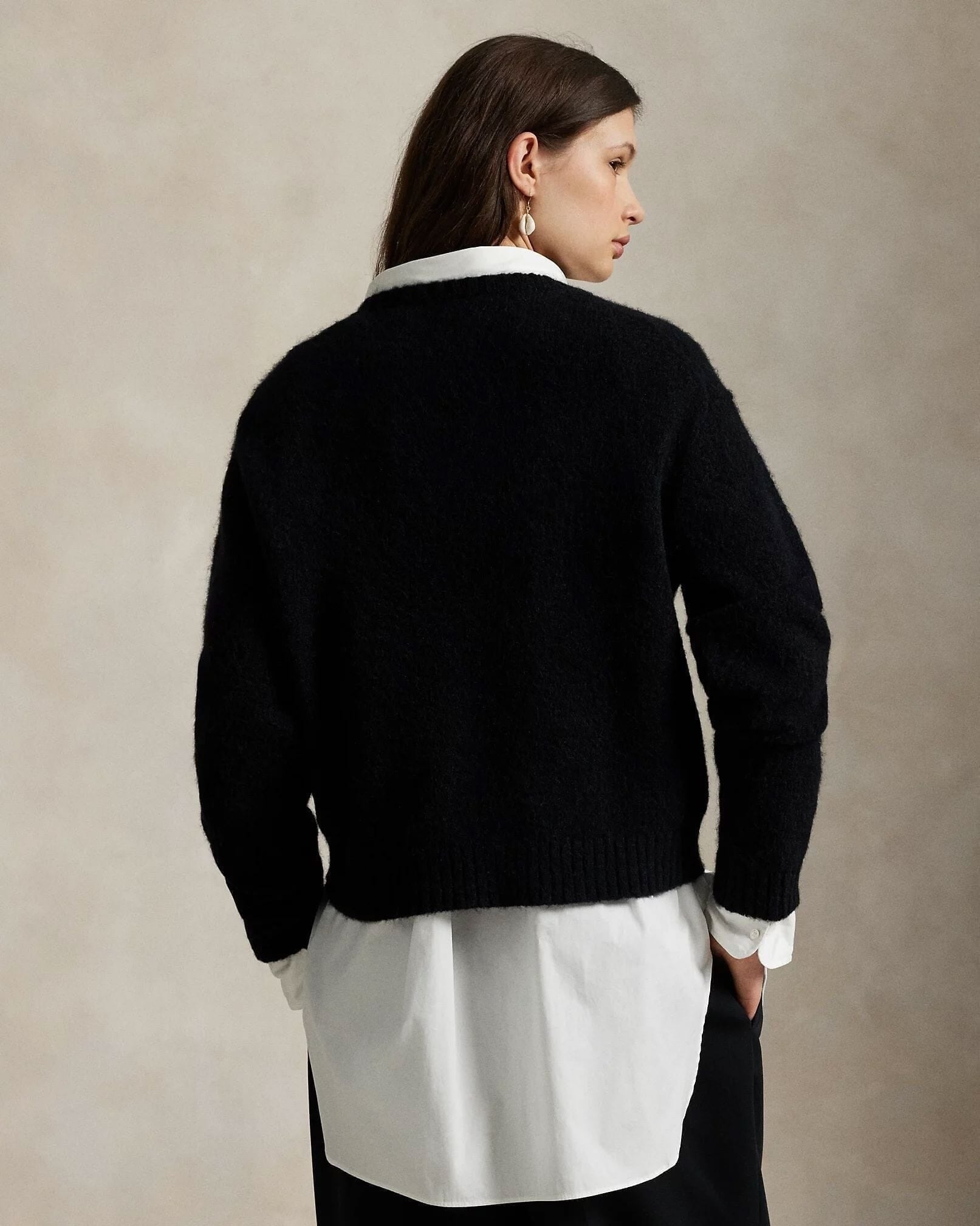 The & Ricky Tuxedo Bear Sweater