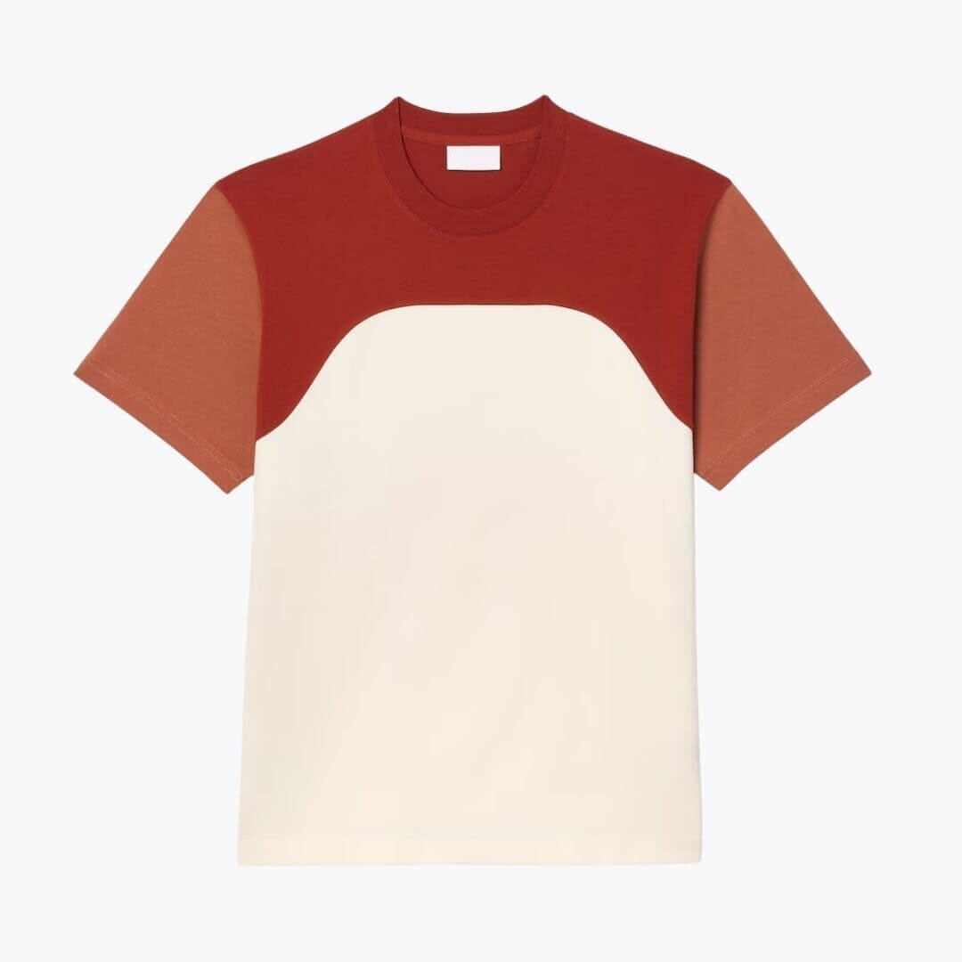 Cotton Jersey Colour-Block T-SHIRT