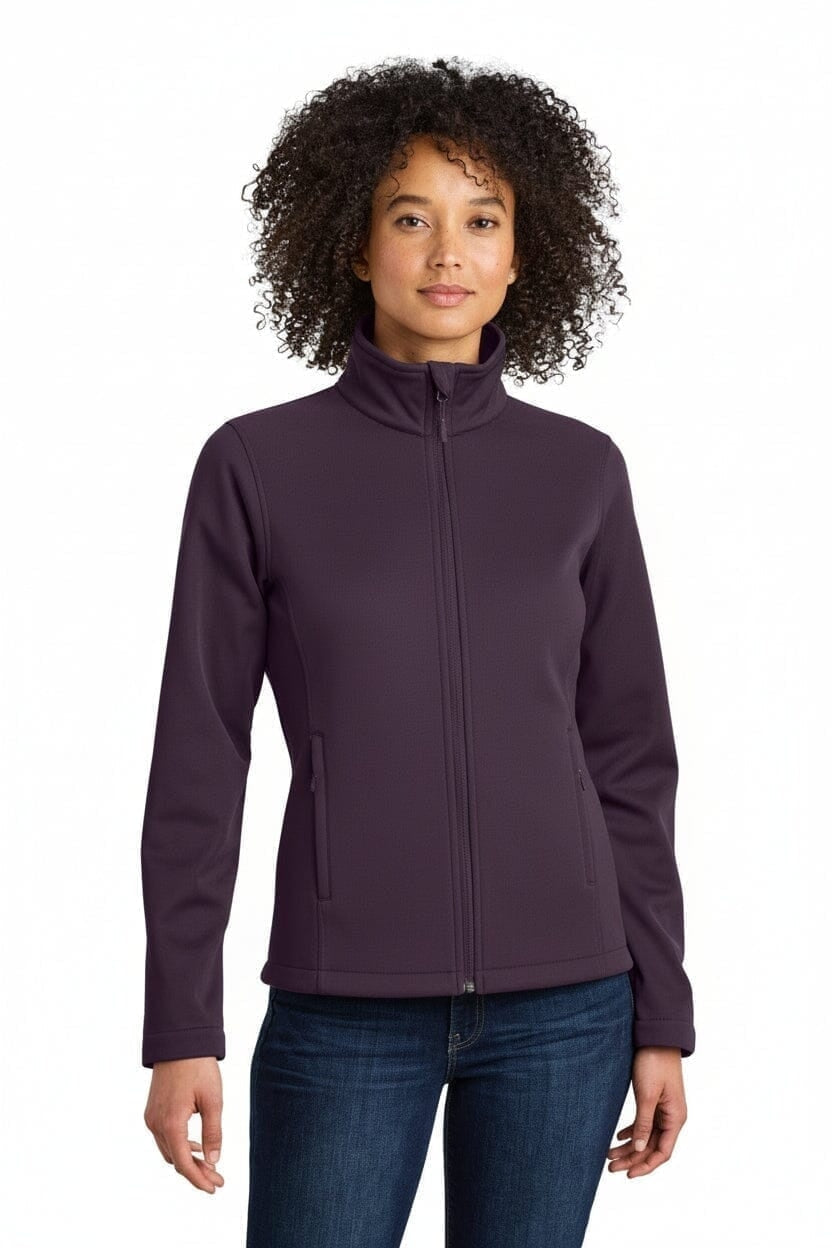 Women's Chest Logo Ridgewall Soft Shell Jacket