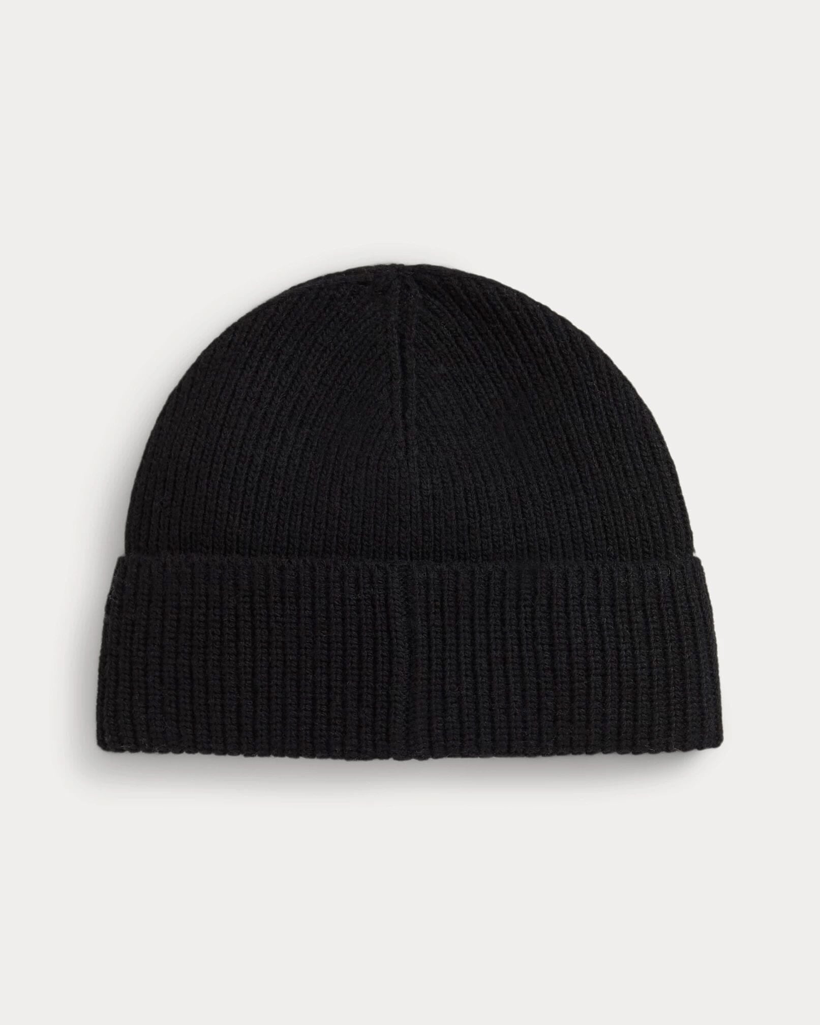 Polo Bear Ribbed Knit Hat