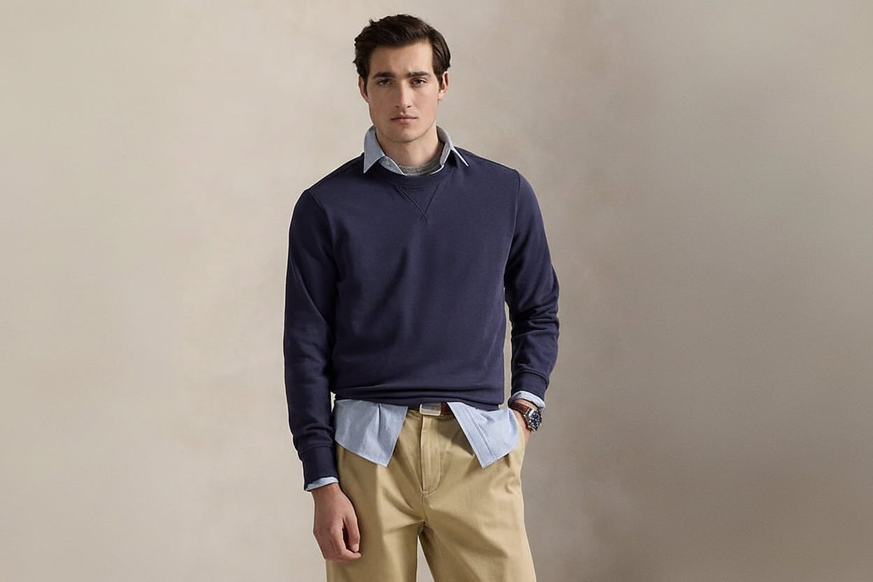 Polo Bear Fleece Sweatshirt