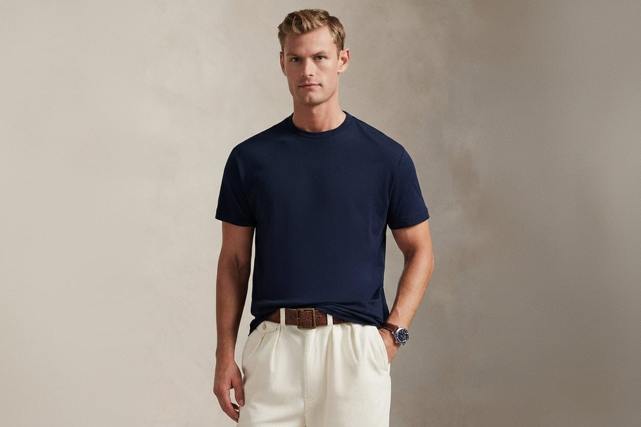 Polo Bear Jersey T-SHIRT in a Classic Fit