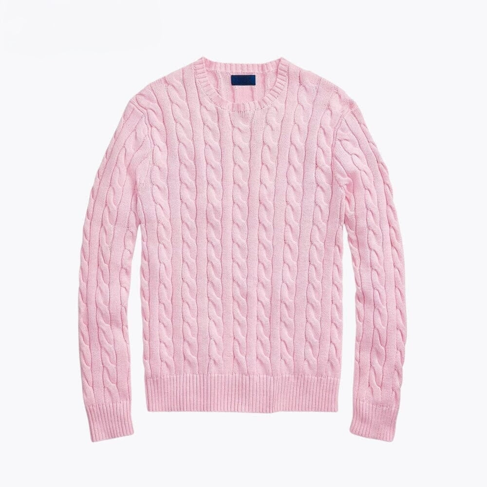 Cable-Knit Cotton Jumper