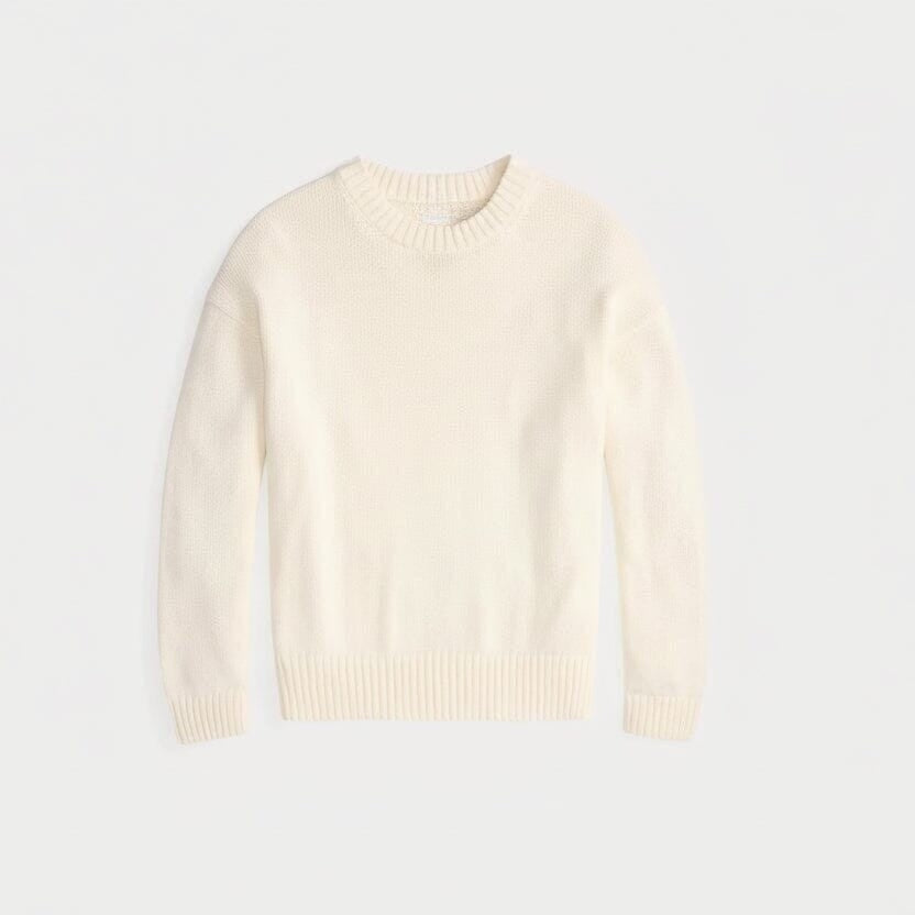 Polo Bear Cotton Crew Neck Sweater