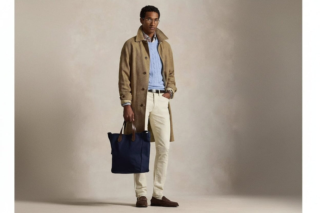 Polo Bear Canvas Shopper Tote