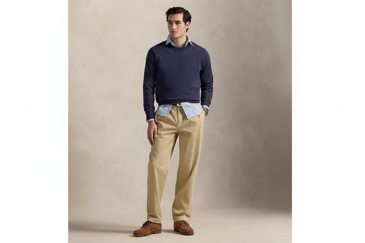 Polo Bear Fleece Sweatshirt