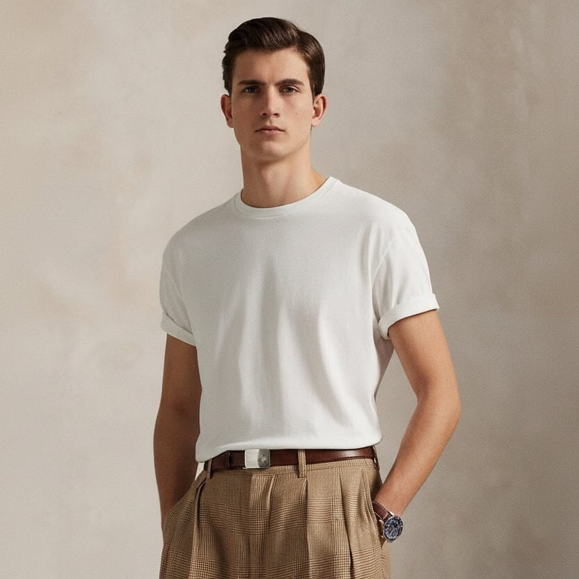 Polo Bear Jersey T-SHIRT in a Classic Fit